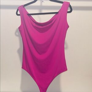 Express Fuchsia Body Contour Top